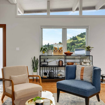 Modern Entry Foyer & Living Area Addition – Lafayette, CA