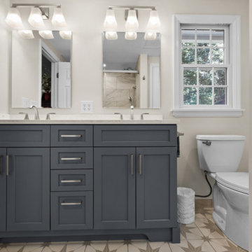 A Coastal Inspired Bathroom Renovation in Delmar, NY