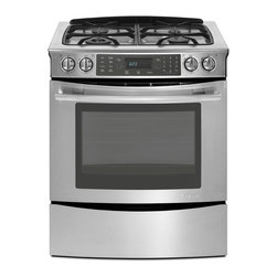 Jenn-Air 30" Slide-in Gas Range, Stainless Steel | JGS8850CDS - Gas Ranges And Electric Ranges