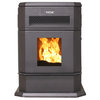 Large Hopper Pellet Stove