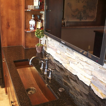 Basement Remodel- Home Theater & Bar