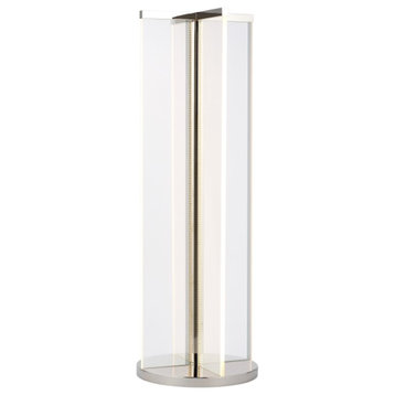 Tech Lighting Rohe Table Lamp, Polished Nickel - 700PRTSRHEN-LED927