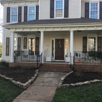 Stacked Stone Border - "Natural" Look