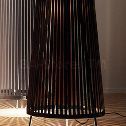 Solis Floor Lamp in Brown - Floor Lamps