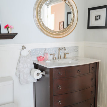 Luxe Traditional Guest Bath