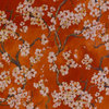 Persimmon Garden Cherry Blossoms Luxury Throw Pillow, Double sided 16"x16"