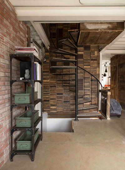 Industrial Staircase by Les Collections Dubreuil