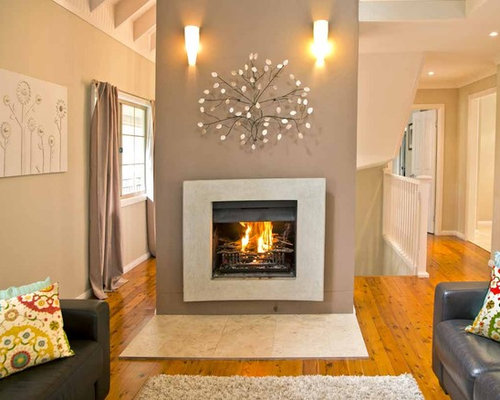 Sconces Above Fireplace | Houzz