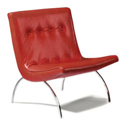 10-250 LIPSTICK CHAIR by Milo Baughman - Armchairs And Accent Chairs