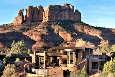 Example of a minimalist home design design in Phoenix