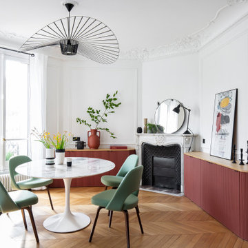 Transformation d'un appartement haussmannien de 120m²
