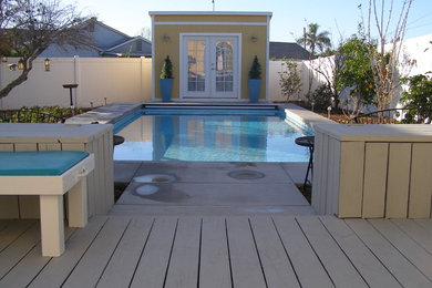 New backyard pool