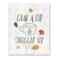 DDCG - Snuggle Up Canvas Wall Art, 16"x1.25"x20" - Prints And Posters