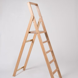 Jack Trench Bespoke Furniture | Timber & Brass Ladder - Step Ladders and Stools