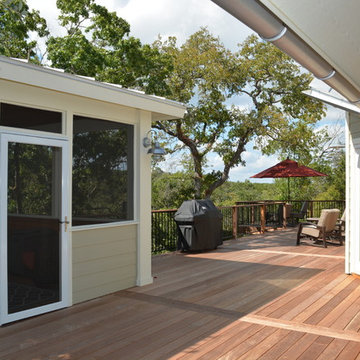 Ipe Deck With Screen Porch To Match Home