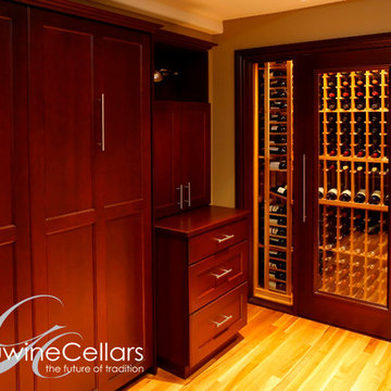 Collector’s Edition - Traditional Wood Wine Storage by Genuwine Cellars