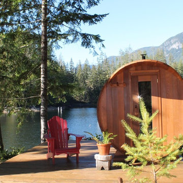Luxury Outdoor Saunas