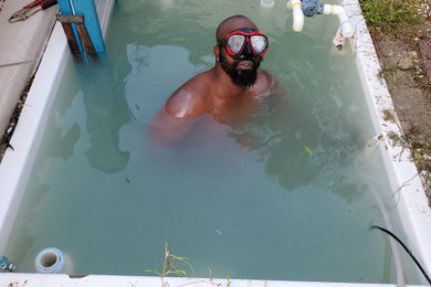 Beach style pool photo in Atlanta