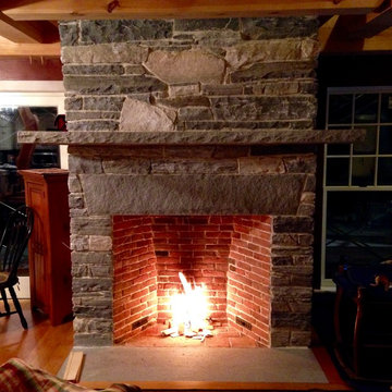 A Custom Hand-Crafted Timber Framed House