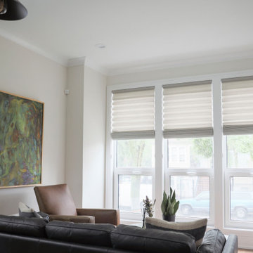 Top Down Bottom Up Roman Shades | Chicago, IL