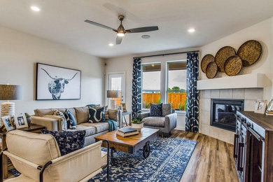 Living room - living room idea in Dallas