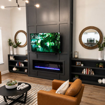 Modern Statement Living Room - AFTER