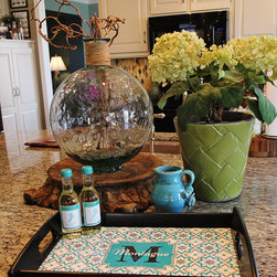 Chic Personalized Serving Tray - Serving Trays