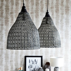 Barker and Stonehouse - Moroccan Hanging Light - L&aacute;mparas de techo