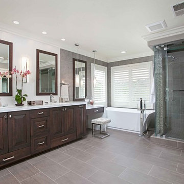 Subtle Serenity Master Bathroom