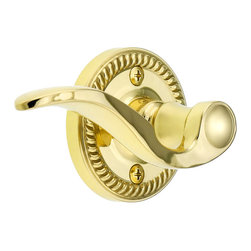 Grandeur Newport Set With Bellagio Levers - Door Hardware