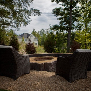 ClifRock Tree Stump Outdoor Fire Pit in Connecticut