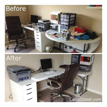 Home Office Organization & Declutter