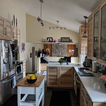Natural Cabinet Kitchen Remodel - Salt Lake City