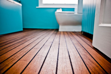 This is an example of a nautical bathroom in Other.