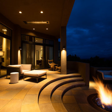 Contemporary Santa Fe Opera Home