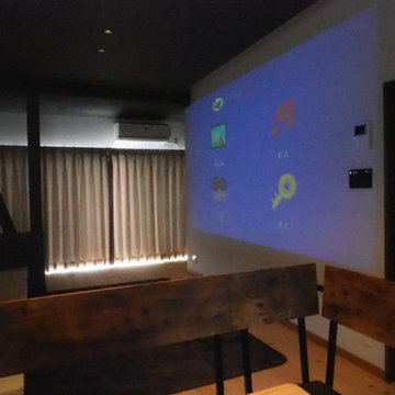 大画面映写が可能です!