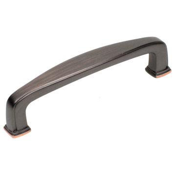 Century BCI 3-3/4" c.c. Pull, Oil Rubbed Bronze With Highlights