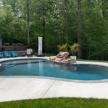 Swimming Pool Build in Huntingtown, MD - BU - Wise Pool & Spa