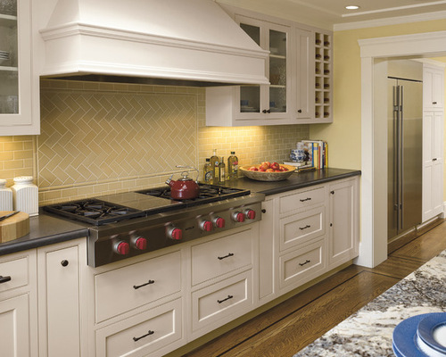 Different Tile Behind Stove | Houzz