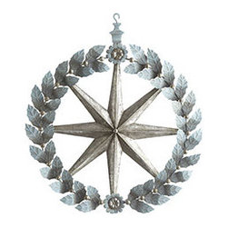 A Burst of Holly Wreath - Silver - New - Wreaths And Garlands