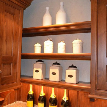 Corsi Custom Walnut Kitchen & Sideboard
