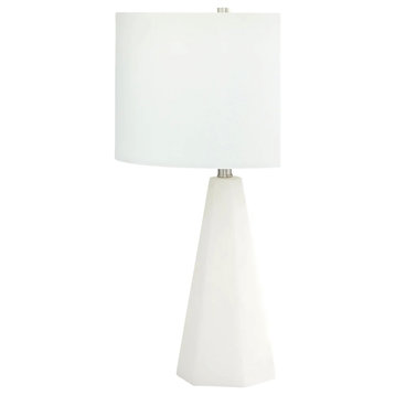 Athena Table Lamp, White