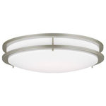 Sea Gull Lighting - Sea Gull Lighting 7750893S-753 Mahone - 17.75 Inch 34W 1 LED Flush Mount - The Sea Gull Lighting Mahone one light flush mountMahone 17.75 Inch 34 Mahone 17.75 Inch 34UL: Suitable for damp locations Energy Star Qualified: n/a ADA Certified: n/a  *Number of Lights: 1-*Wattage:34w LED bulb(s) *Bulb Included:No *Bulb Type:No *Finish Type:Antique Bronze