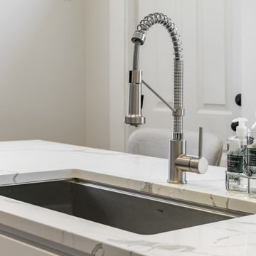 Transitional Kitchen Remodel Done in White