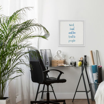 "Work Hard and Be Kind to People II" Framed Painting Print
