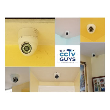CCTV/Security Camera and Outdoor Speaker Installation.