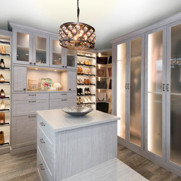 Boutique Walk-In Closet Design