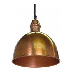 Matthew Izzo Copper Plated Pendant Light - Pendant Lighting