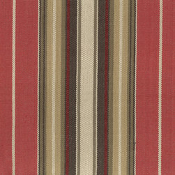 ROTH & TOMPKINS TEXTILES - Belmont Fabric, Barn Red, 54''x36'' - Upholstery Fabric