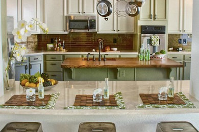 Inspiration for a timeless kitchen remodel in Other